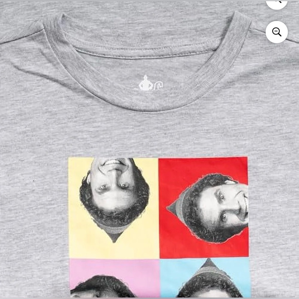 ELF Gray Short Sleeve Tee with Colorful Graphic - Picture 2 of 4